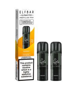 Mango Elf Bar 600 pods 2 pack
