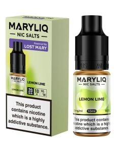 MARYLIQ by Lost Mary lemon lime e-liquid 10ml