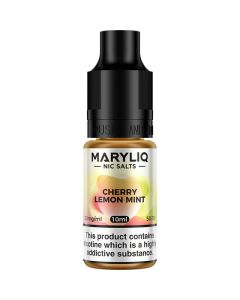 MARYLIQ by Lost Mary cherry lemon mint e-liquid 10ml