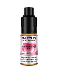 MARYLIQ by Lost Mary strawberry ice e-liquid 10ml