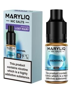 MARYLIQ by Lost Mary menthol e-liquid 10ml