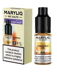 MARYLIQ by Lost Mary pineapple ice e-liquid 10ml