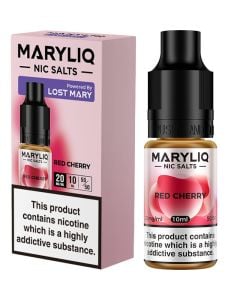 MARYLIQ by Lost Mary red cherry e-liquid 10ml