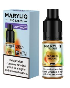 MARYLIQ by Lost Mary tropical island e-liquid 10ml