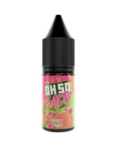 A Oh So Salty fruit twist flavoured 10ml e-liquid bottle on a white background.