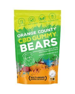 Orange County CBD 200mg gummy bears 12 pack