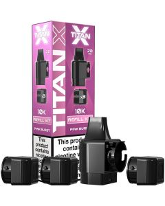 Pink burst Titan X pod & refill 17ml