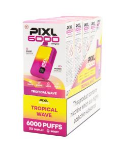 PIXL 6000 rechargeable disposable vapes 5 pack