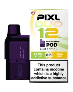 PIXL Duo 12 lime edition pod & refill 12ml and box