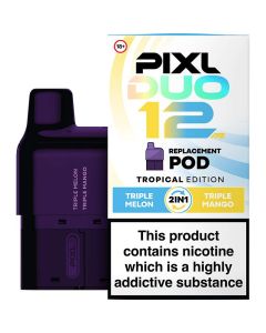 PIXL Duo 12 tropical edition pod & refill 12ml and box