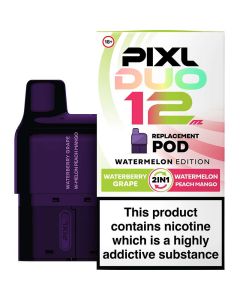 PIXL Duo 12 watermelon edition pod & refill 12ml and box