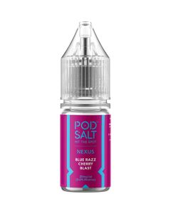 Pod Salt Nexus blue razz cherry blast e-liquid 10ml