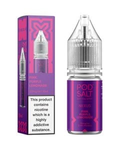 Pod Salt Nexus pink purple lemonade e-liquid 10ml