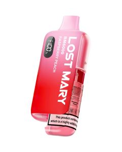 Raspberry peach Lost Mary BM6000 pod vape kit 12ml