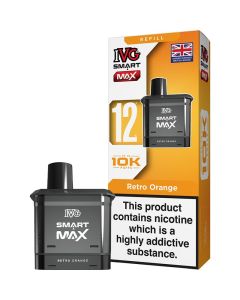 Retro orange IVG Smart Max pod & refill 12ml