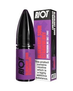 Riot X blueberry sour strawberry e-liquid 10ml