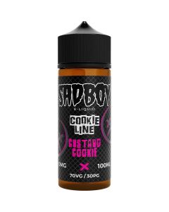 SadBoy Cookie Line custard cookie e-liquid 100ml