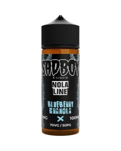 SadBoy Nola Line blueberry granola e-liquid 100ml