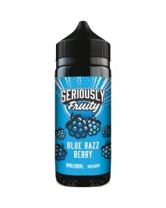 Seriously Fruity blue razz berry flavoured e-liquid 100ml 