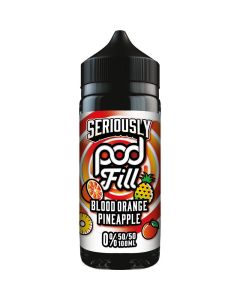 Seriously Pod Fill blood orange pineapple e-liquid 100ml