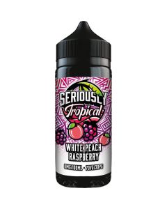 Seriously Tropical white peach raspberry e-Liquid 100ml