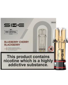 SKE Crystal Plus blueberry cherry blackberry pods 2 pack