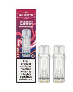 SKE Crystal Plus blueberry raspberry pods 2 pack