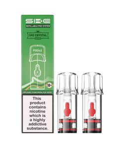 SKE Crystal Plus refillable pods 2 pack