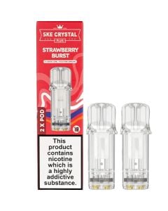 SKE Crystal Plus strawberry burst pods 2 pack