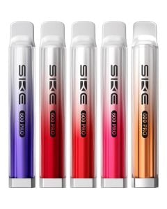 SKE Crystal Pro 600 pod vape kit 12ml in five four options.