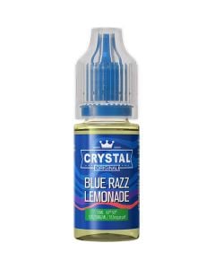 A SKE Crystal Salts blue razz lemonade flavoured 10ml e-liquid bottle on a white background.