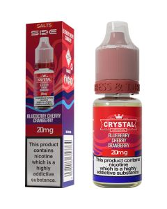 SKE Crystal Salts blueberry cherry cranberry e-liquid 10ml