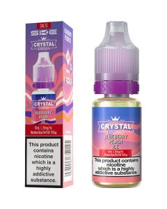 Crystal Salts blueberry peach ice e-liquid 10ml