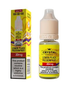 SKE Crystal Salts lemon peach passionfruit e-liquid 10ml