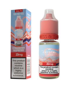 SKE Crystal Salts strawberry raspberry e-liquid 10ml