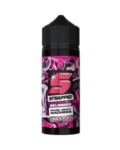 Strapped Reloaded mixed berry madness e-liquid 100ml