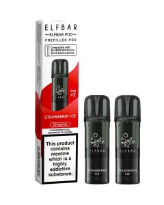 Strawberry ice Elf Bar 600 pods 2 pack