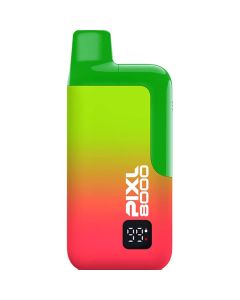 Strawberry kiwi razz PIXL 8000 pod vape kit 12ml