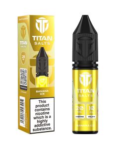 Titan Salts banana ice e-liquid 10ml