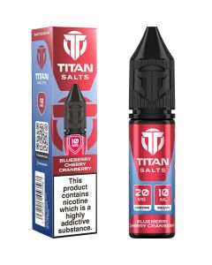Titan Salts blueberry cherry cranberry e-liquid 10ml