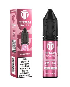 Titan Salts pink burst e-liquid 10ml