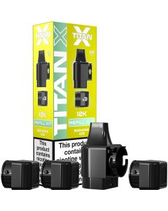 Banana ice Titan X pod & refill 17ml