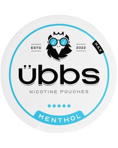 Ubbs menthol nicotine pouches