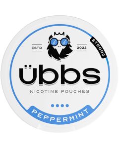 Ubbs peppermint nicotine pouches