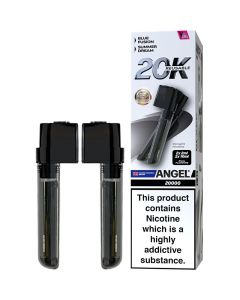 Vapes Bars Angel 20000 black edition pod & refill 24ml