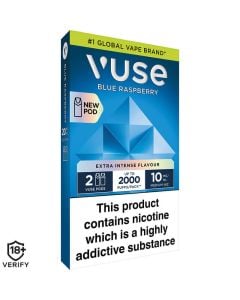 Vuse blue raspberry pods 2 pack