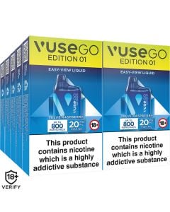 Vuse GO Edition 01 disposable vapes 10 pack