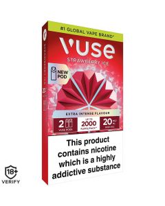 Vuse strawberry ice pods 2 pack