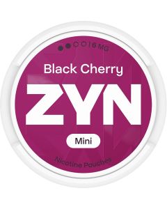 ZYN black cherry mini nicotine pouches 20 pack