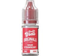 Double Brew Originals sour strawberry e-liquid 10ml - 20 mg/ml